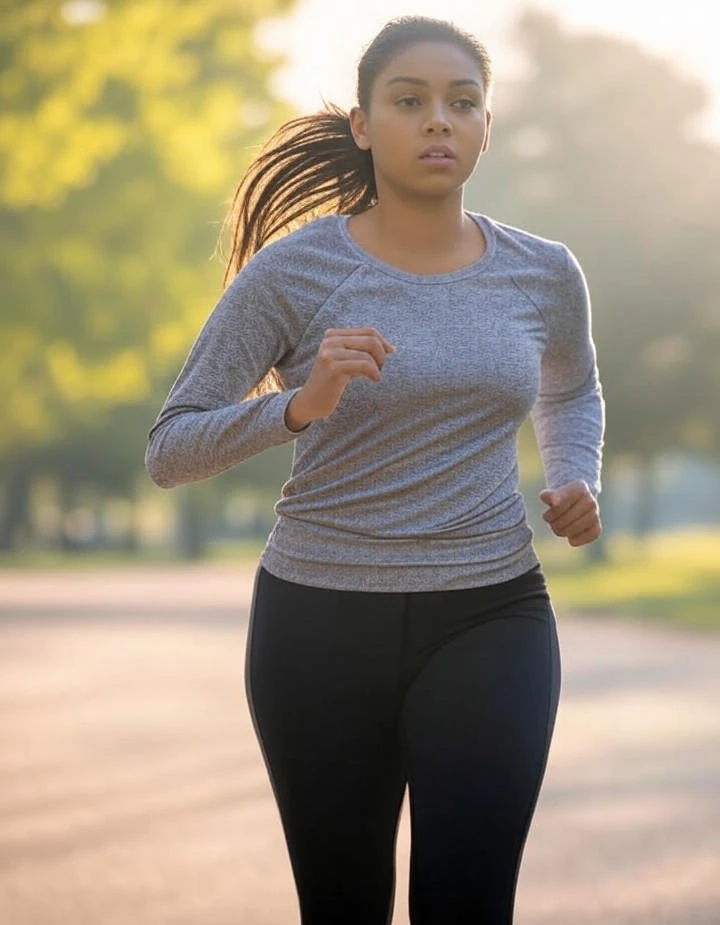 Best Fitness Apps. The guy is holding a tablet